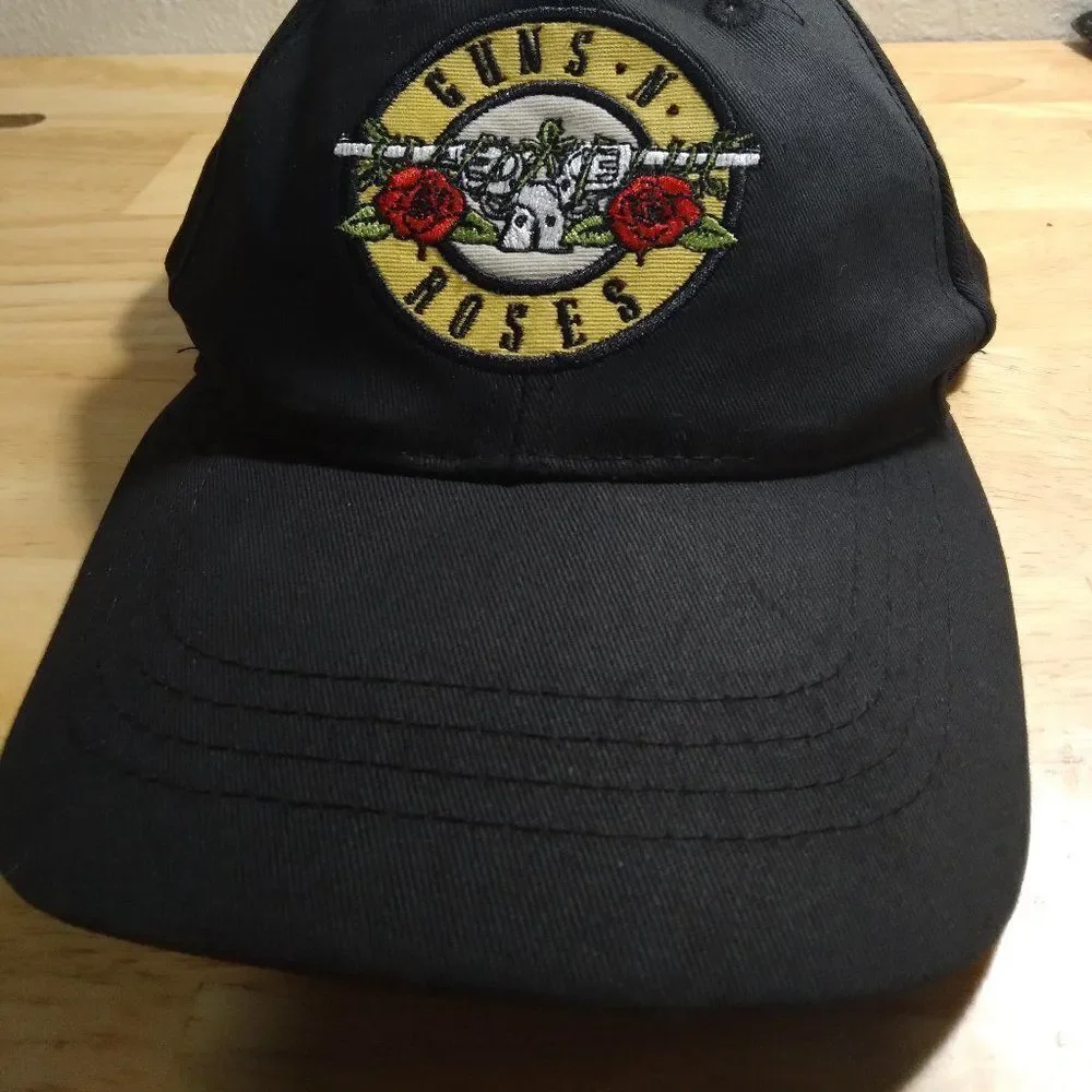 Vintage Guns N Roses Patch Logo Snap Back Hat